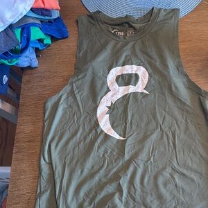 Olive Green Tank Top